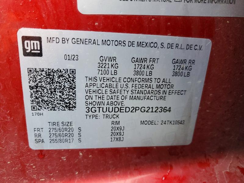 2023 GMC Sierra K1500 SLT