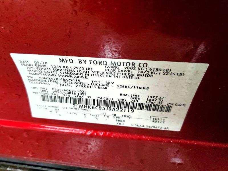2018 Ford Flex sel