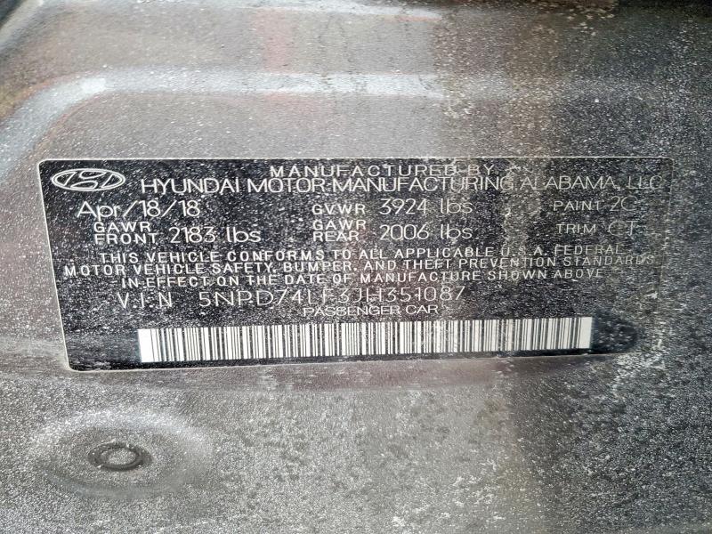 2018 Hyundai Elantra se