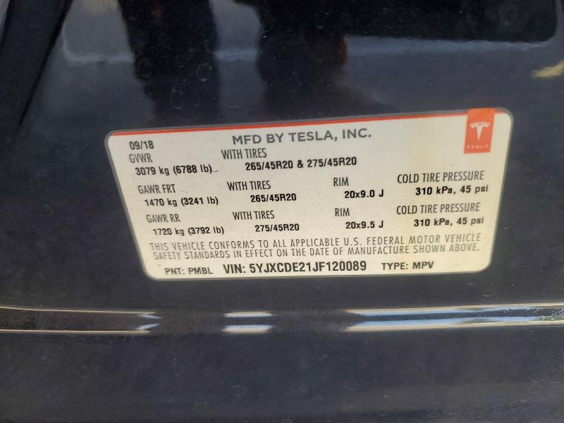 2018 Tesla Model x