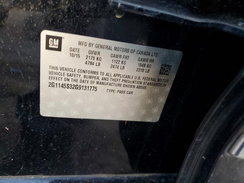 2016 Chevrolet Impala ltz