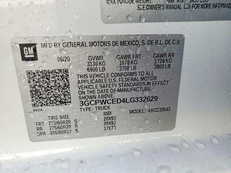 2020 Chevrolet Silverado C1500 lt
