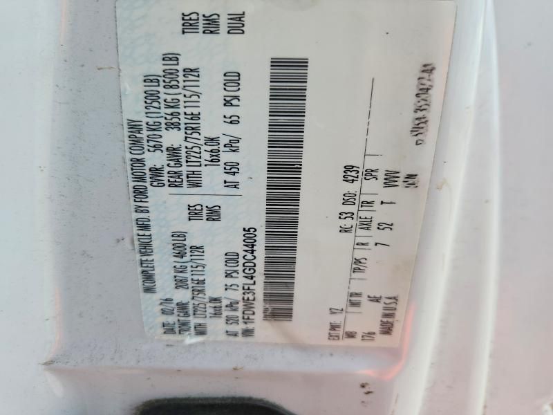 2016 Ford E350 box Truck