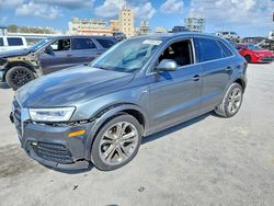 Audi Q3 Premium Plus salvage cars for sale: 2018 Audi Q3 Premium Plus