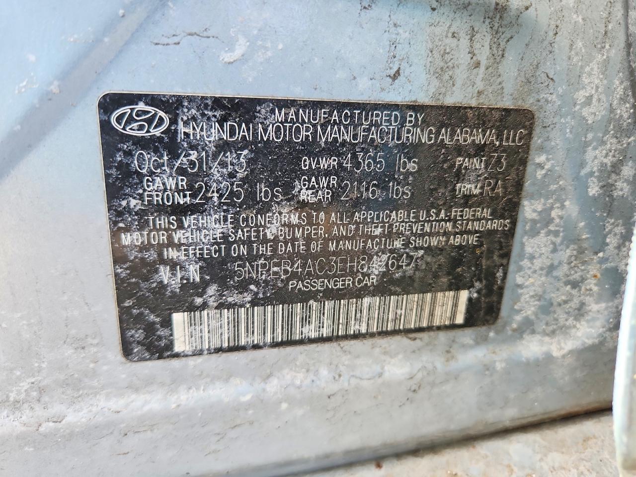 2014 Hyundai Sonata gls