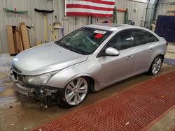 Chevrolet salvage cars for sale: 2013 Chevrolet Cruze ltz