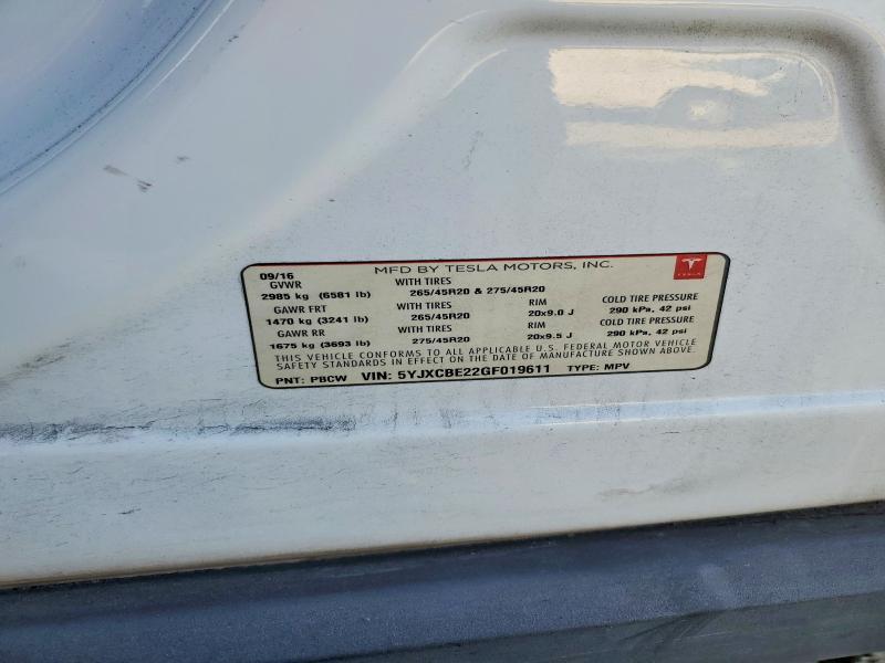 2016 Tesla Model x