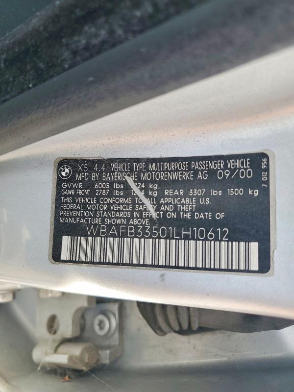 2001 BMW X5 4.4i
