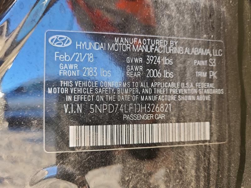 2018 Hyundai Elantra se