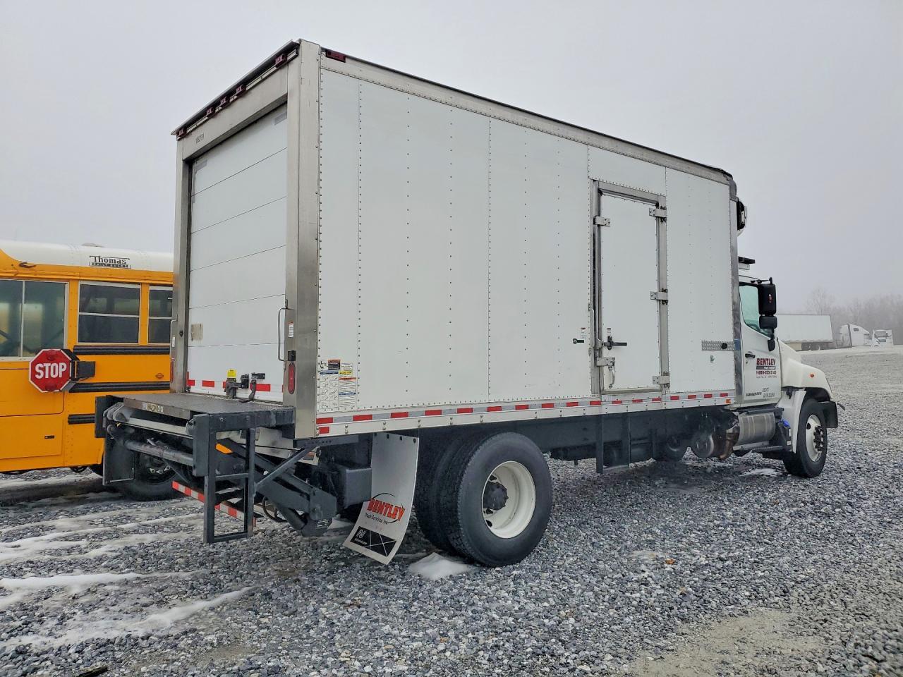 2018 Hino 338 Refrigerated BOX Truck