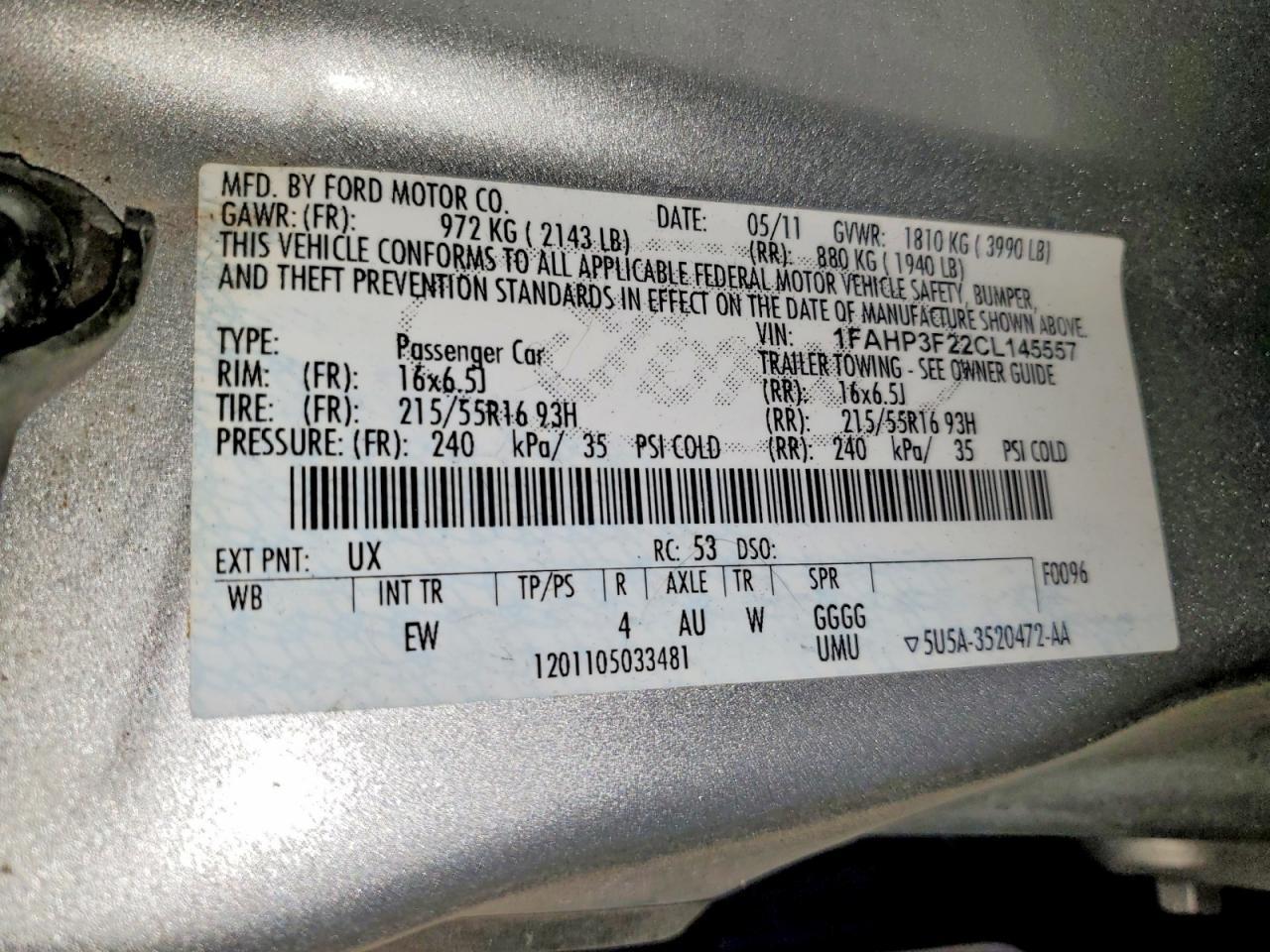 2012 Ford Focus se
