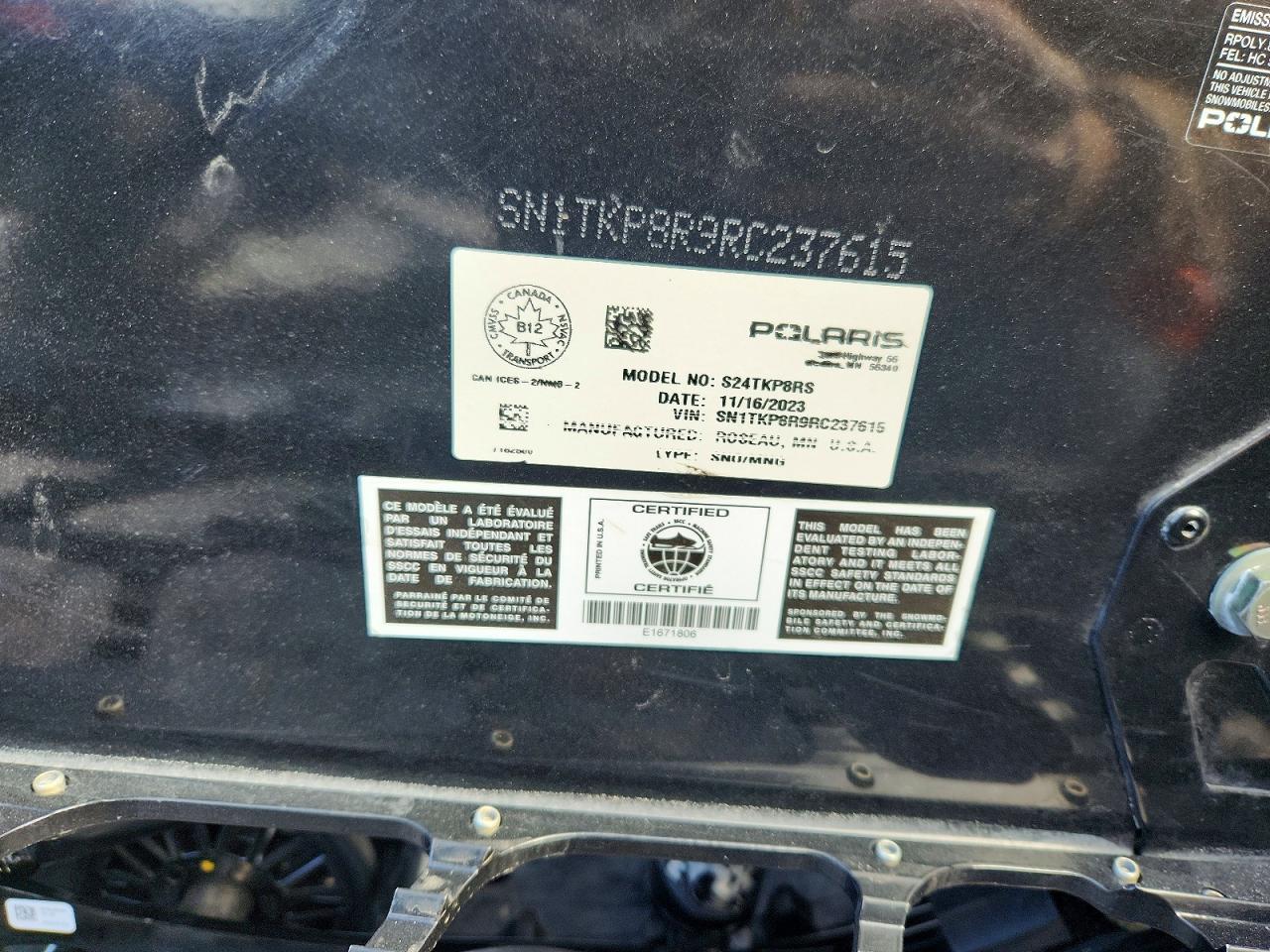 2024 Polaris 850 Indy XC 129 ES