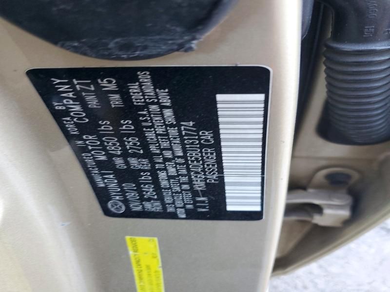 2011 Hyundai Genesis 3.8l