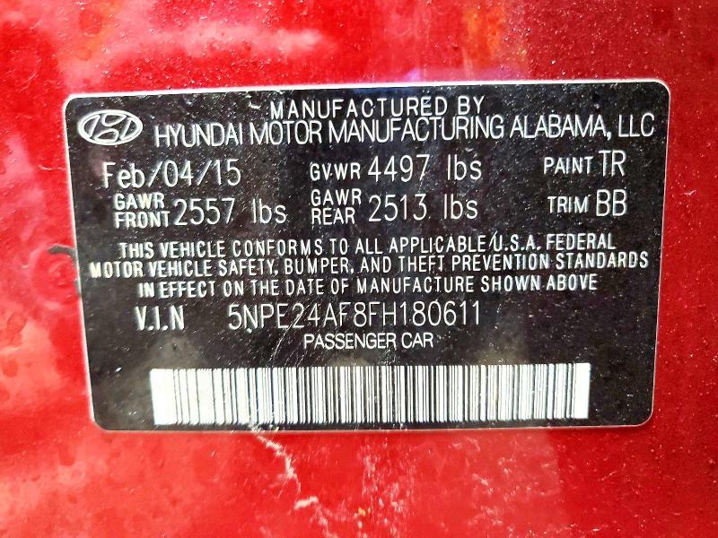 2015 Hyundai Sonata se