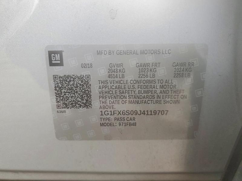 2018 Chevrolet Bolt ev Premier