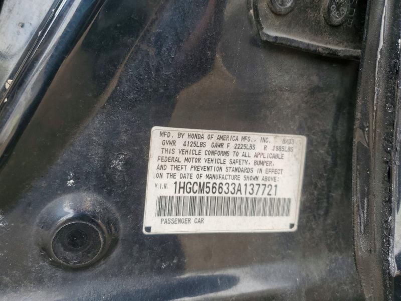 2003 Honda Accord ex