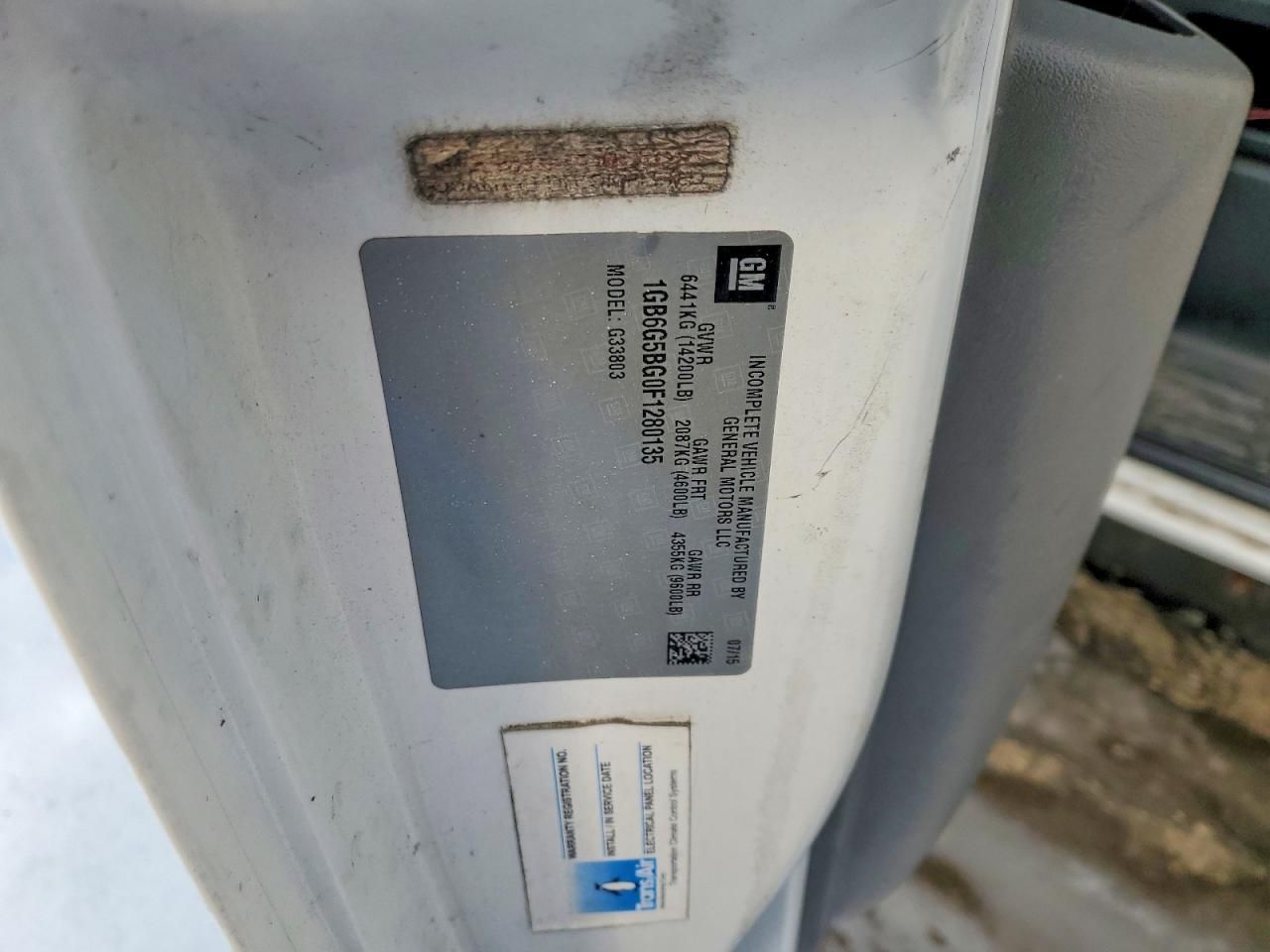 2015 Chevrolet Express G4500 Shuttle Bus