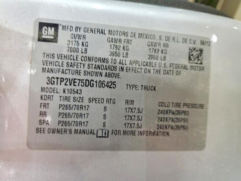 2013 GMC Sierra K1500 SLE