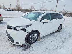 Toyota Vehiculos salvage en venta: 2021 Toyota Sienna le