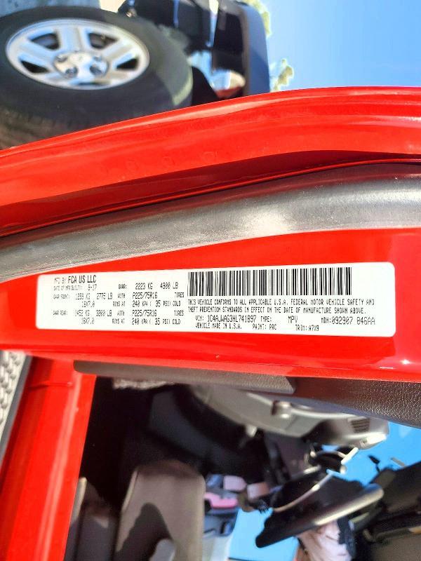 2017 Jeep Wrangler Sport