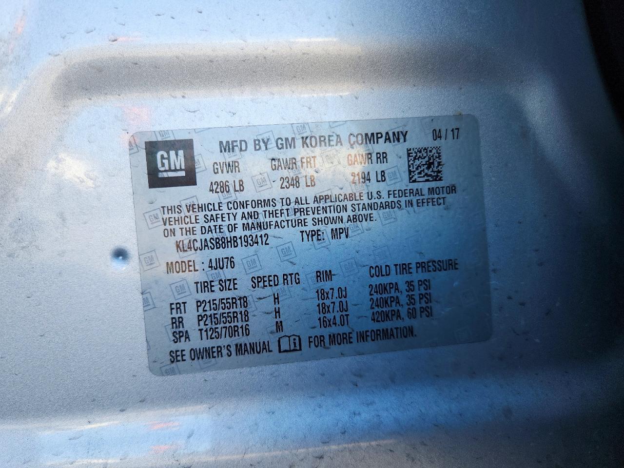 2017 Buick Encore Preferred