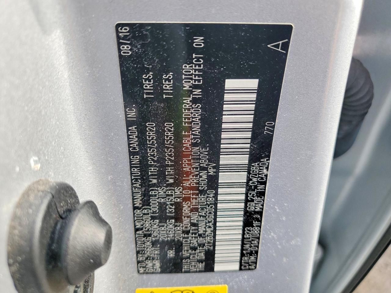 2016 Lexus Rx 350 Base