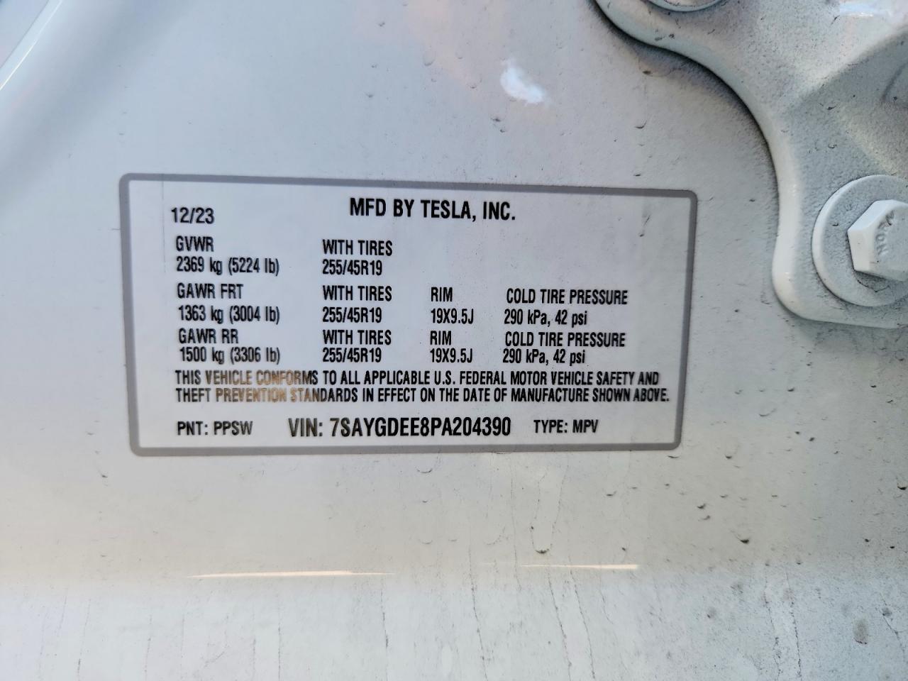 2023 Tesla Model y