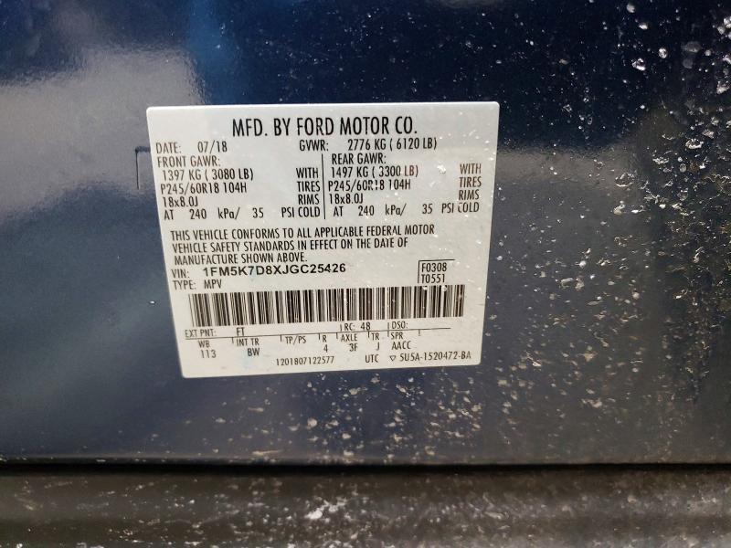 2018 Ford Explorer xlt