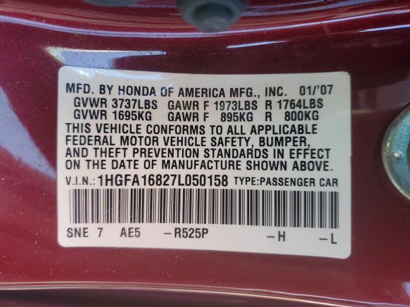 2007 Honda Civic ex