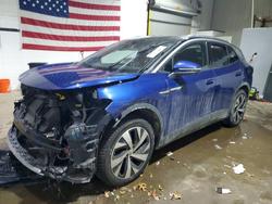 Volkswagen Id.4 pro s salvage cars for sale: 2021 Volkswagen Id.4 pro s