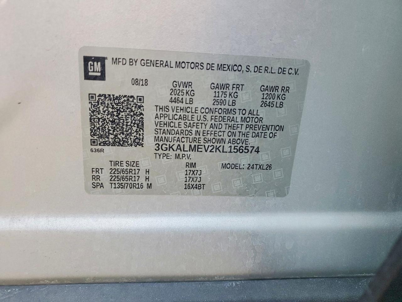 2019 GMC Terrain sle