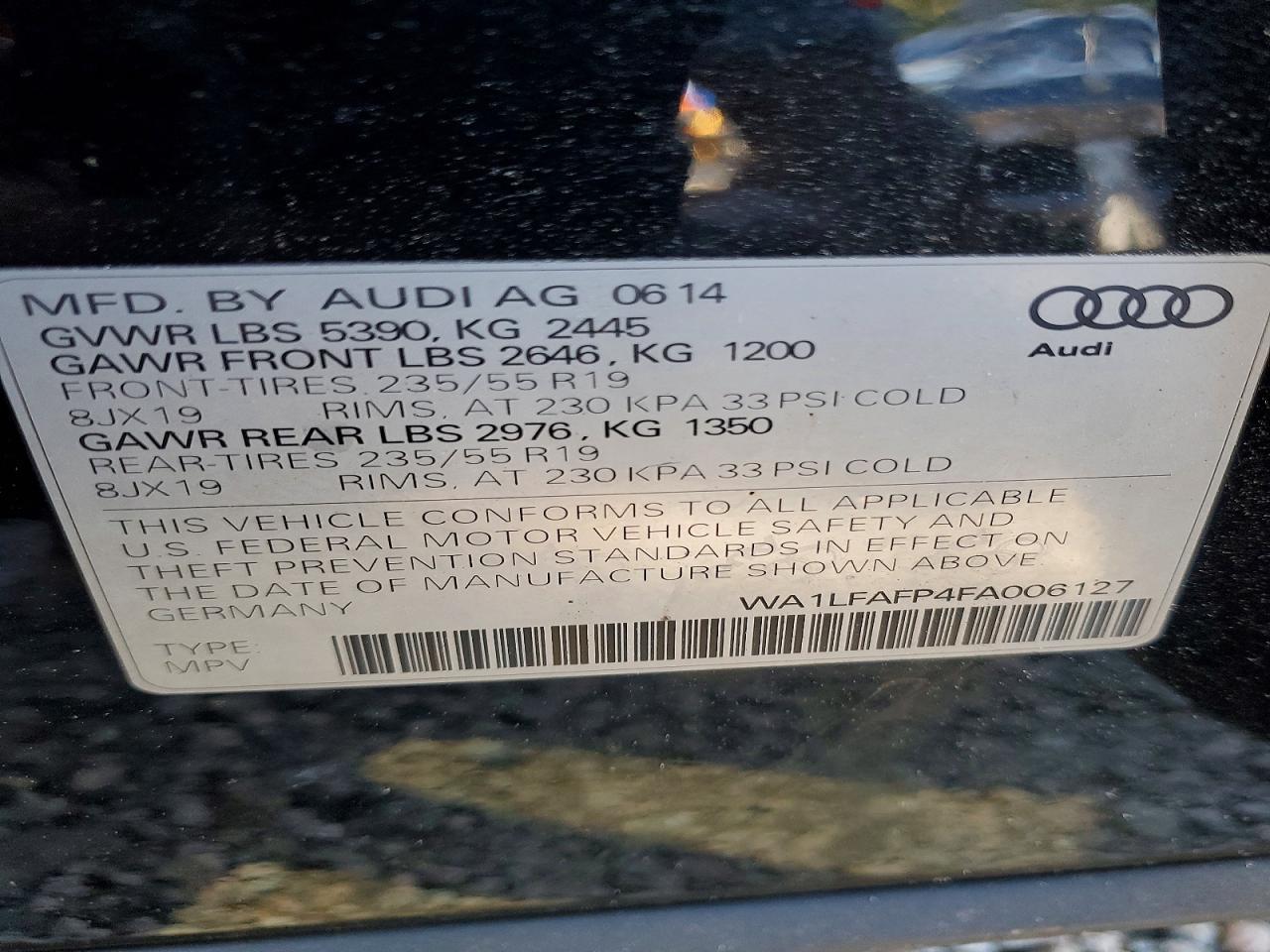 2015 Audi Q5 Premium Plus