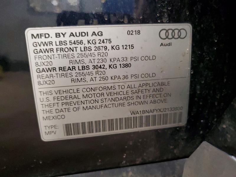 2018 Audi Q5 Premium Plus