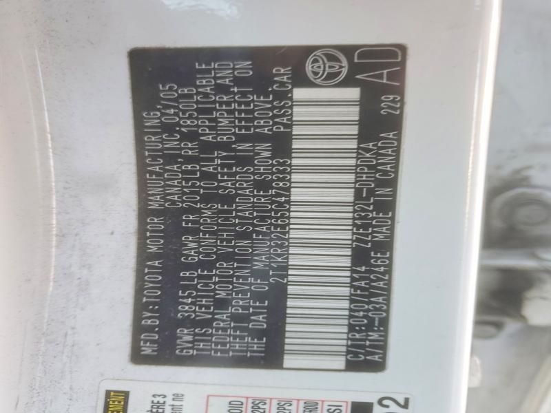 2005 Toyota Corolla Matrix xr