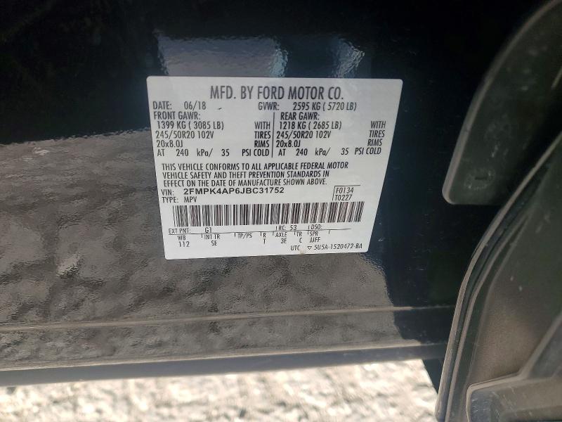 2018 Ford Edge Sport