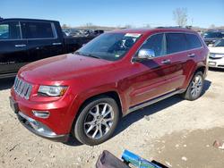 Jeep Grand Cherokee salvage cars for sale: 2014 Jeep Grand Cherokee Summit