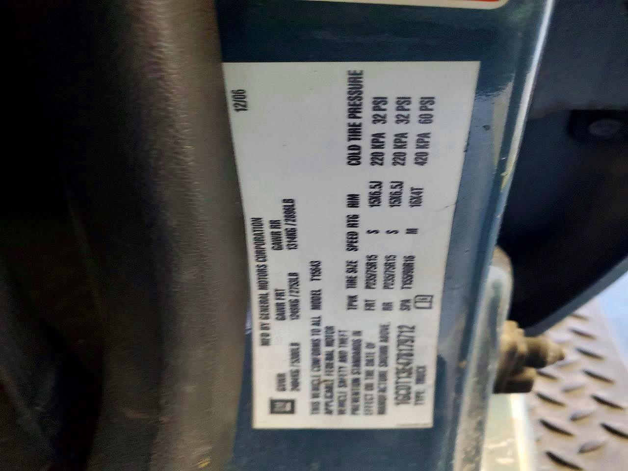 2007 Chev Colorado
