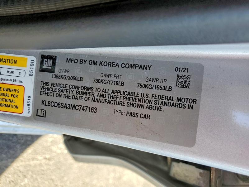 2021 Chevrolet Spark 1LT