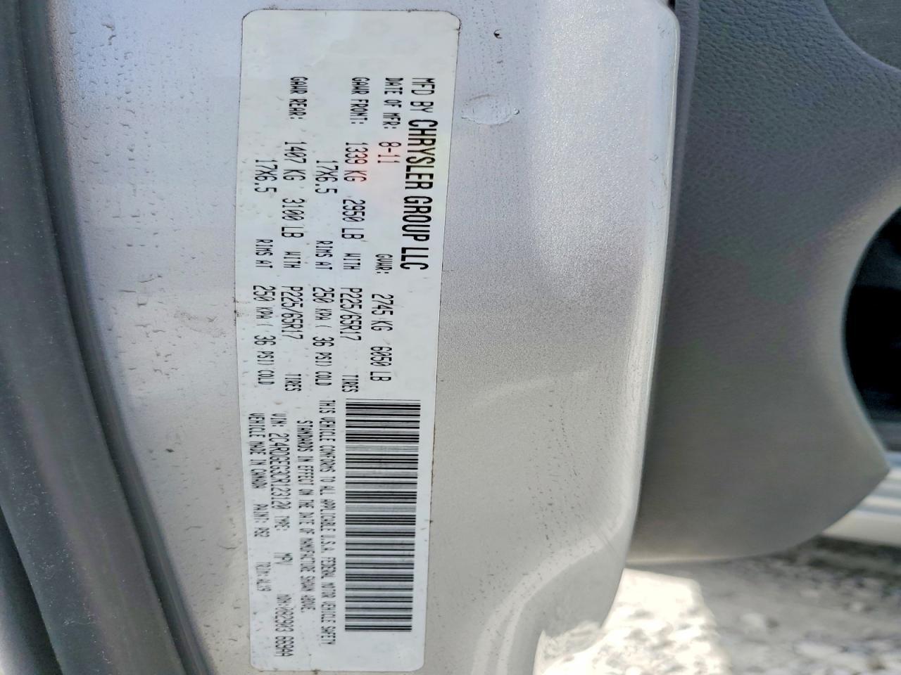 2012 Dodge Grand Caravan r