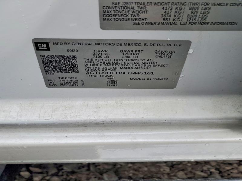 2020 GMC Sierra K1500 slt