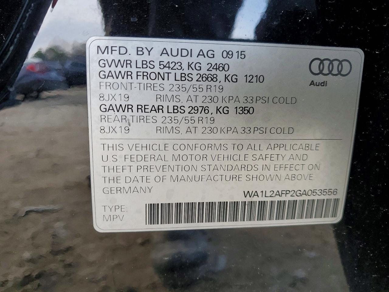 2016 Audi Q5 Premium Plus