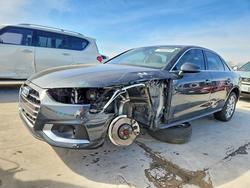 Audi salvage cars for sale: 2020 Audi A4 Premium