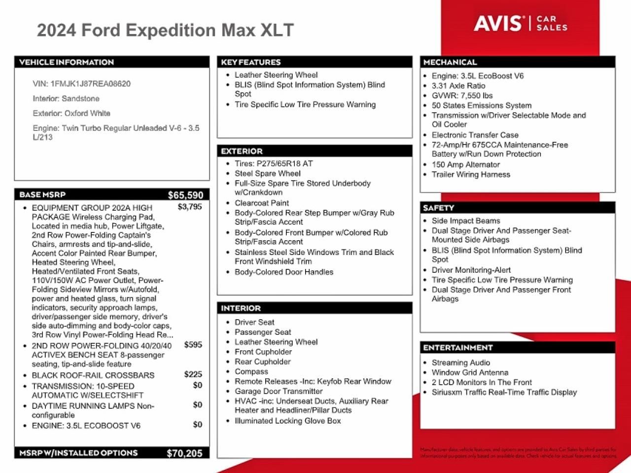 2024 Ford Expedition max xlt