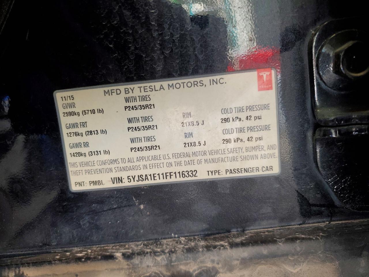 2015 Tesla Model s