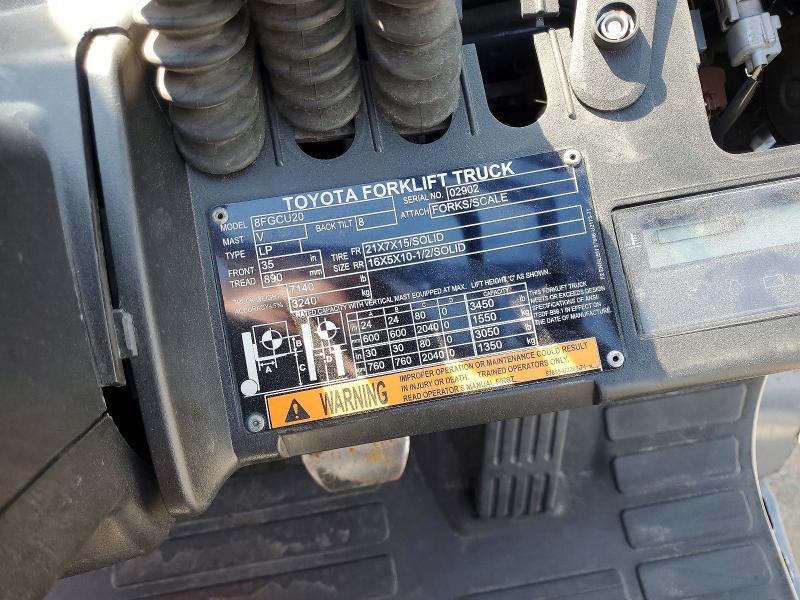 2019 Toyota Forklift