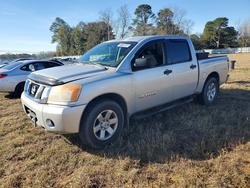 Salvage trucks for sale at Newton, AL auction: 2009 Nissan Titan XE