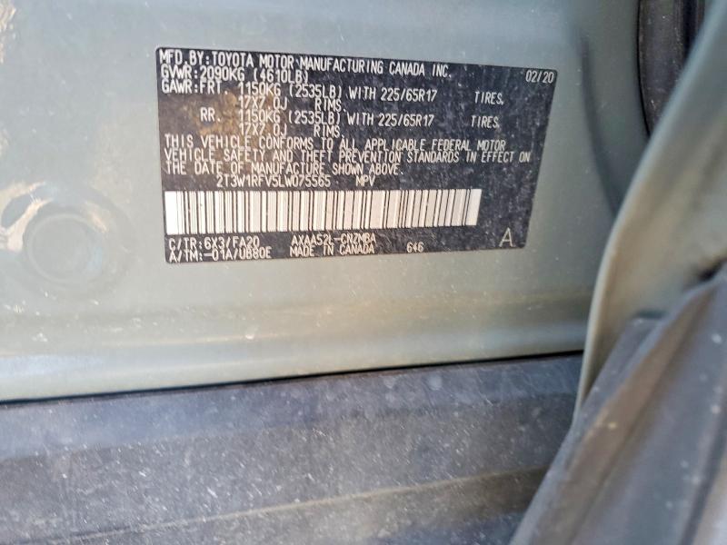 2020 Toyota Rav4 xle