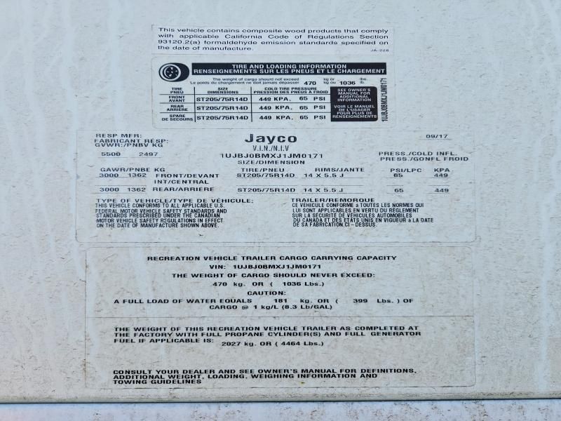 2018 Jayco JAY Feathe