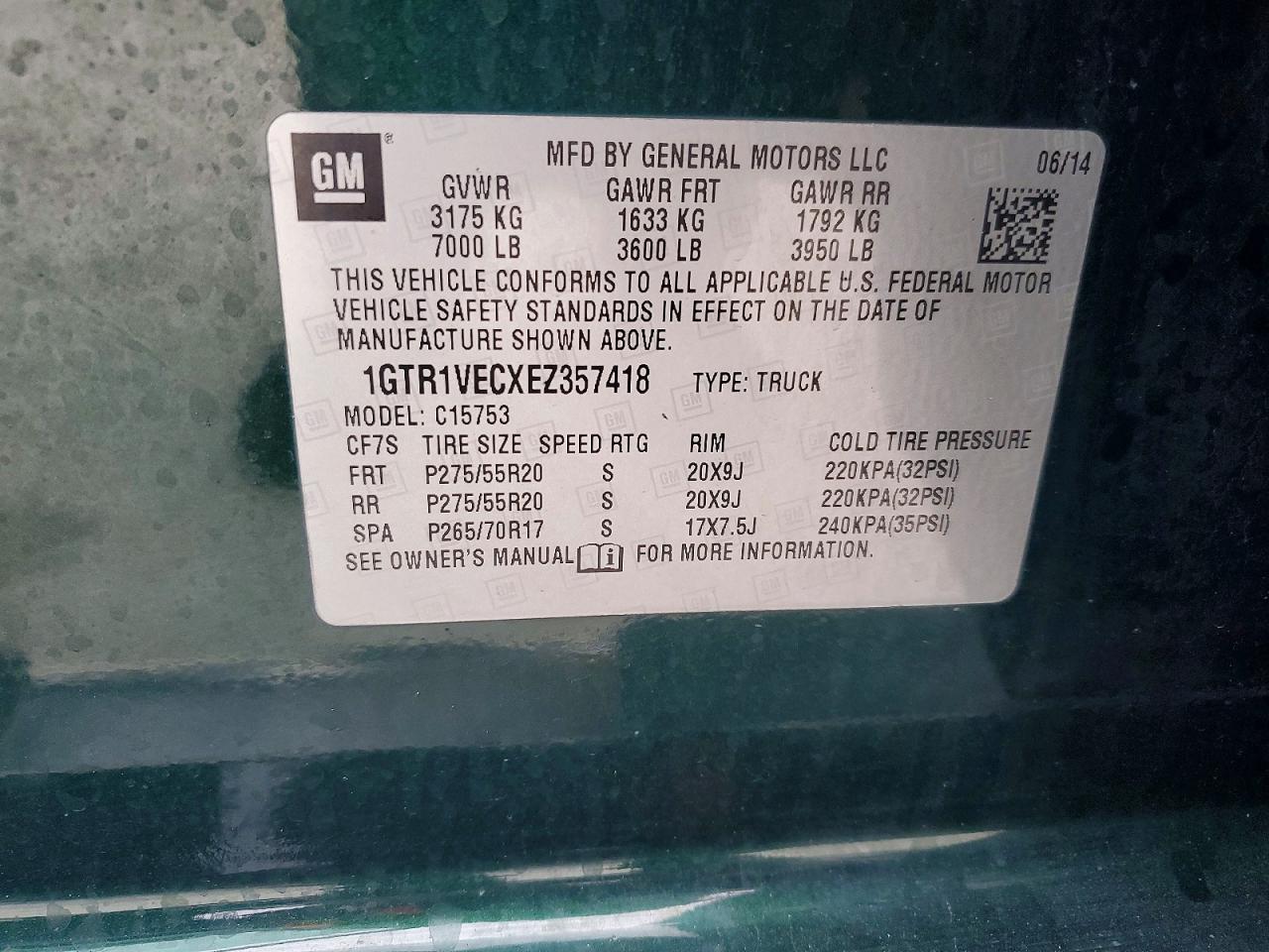 2014 GMC Sierra C1500 SLT