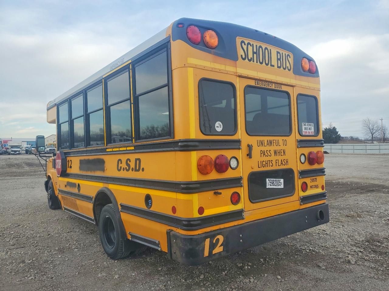 2013 Chevrolet 2013 Collins Bantam G4500-School Bus